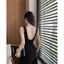 Áo Ba Lỗ Croptop RANSHI SẴN MÚT NGỰC Thiết Kế Hở Lưng Sexy Chất Thun Tăm Lạnh - RA220