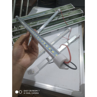 Đèn tuýp trần cabin ô tô, đèn led trần xe, đèn thùng xe 33 cm và 50 cm, điện 12v và 24v. (Giá 1 chiếc)