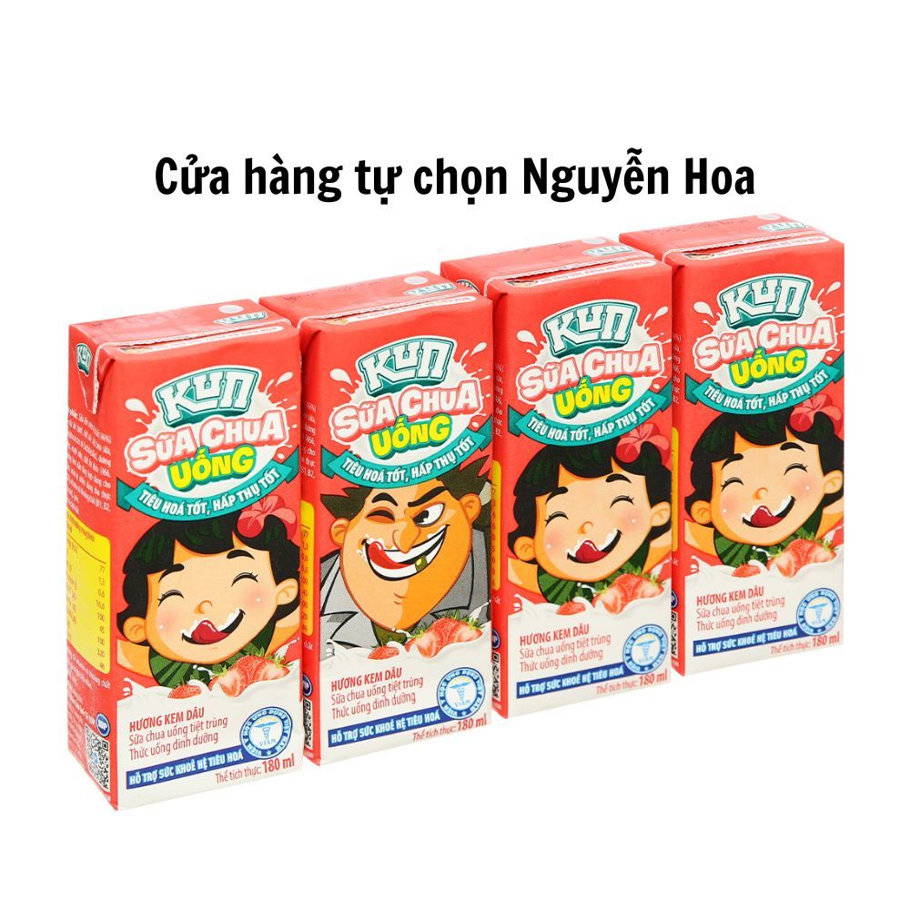 Sữa kun sữa chua uống bổ sung vitamin K2 giúp xương chắc khoẻ-Cửa hàng ...