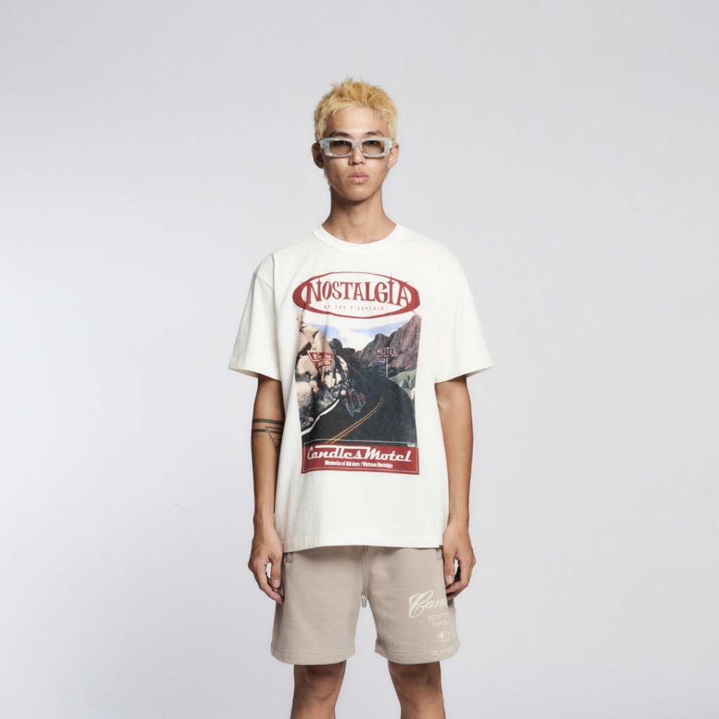 Áo Thun Candles Motel Oversize Tee Unisex | BigBuy360 - bigbuy360.vn