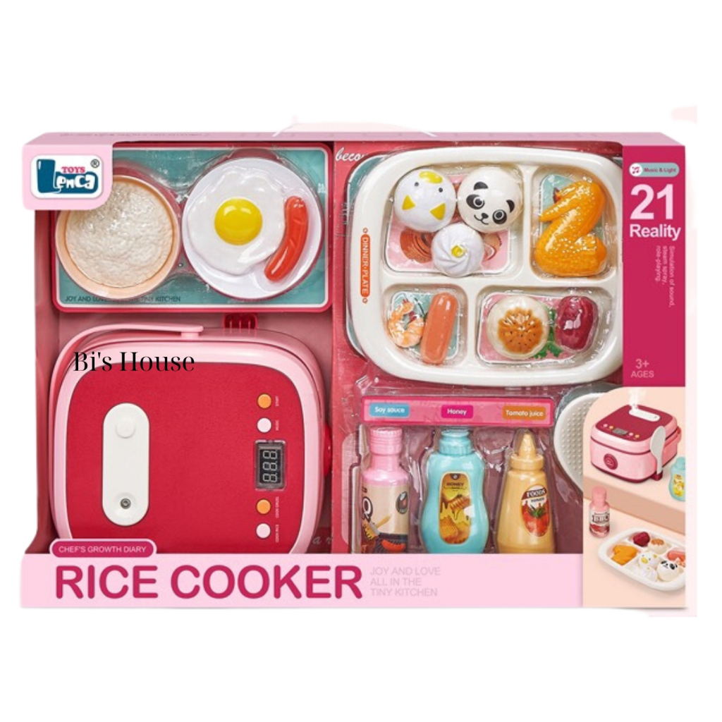 Đồ chơi Nhà Bếp Bộ Nấu Ăn Cầu Vòng Đồ Chơi Xưởng Hấp - PUPU HOUSE