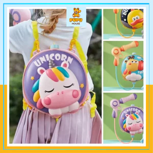 Súng Bắn Nước Đồ Chơi Cho Bé Trai Bé Gái Balo Súng Nước Hoạt Hình Đồ Chơi Mùa Hè Đồ Chơi Ngoài Trời Cho Bé - PUPU HOUSE