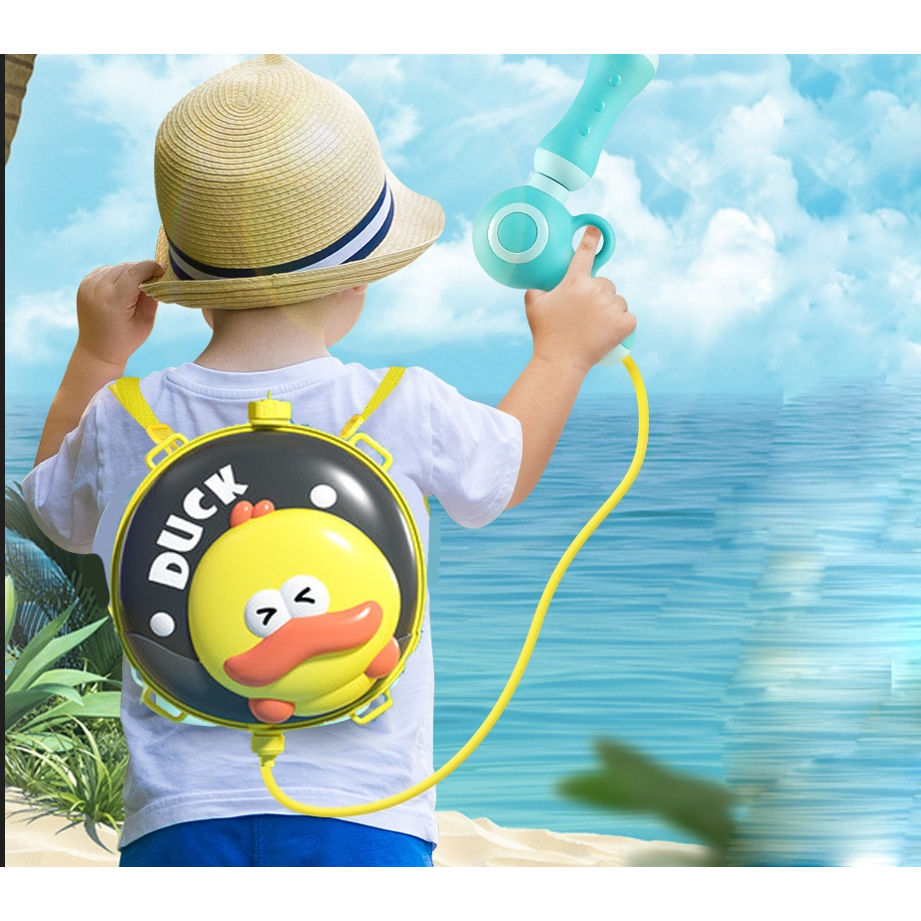 Súng Bắn Nước Đồ Chơi Cho Bé Trai Bé Gái Balo Súng Nước Hoạt Hình Đồ Chơi Mùa Hè Đồ Chơi Ngoài Trời Cho Bé - PUPU HOUSE