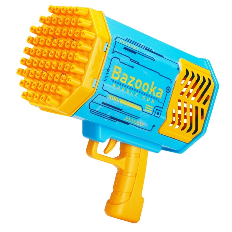 Máy Bắn Bong Bóng Xà Phòng 69 Nòng Bazooka Khổng Lồ Súng Bắn Xà Phòng Siêu Mạnh Pin Sạc Có Đèn - PUPU HOUSE
