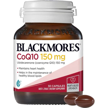 Viên Uống Bổ Tim CoQ10 Blackmores 150mg 30 Viên - Hỗ Trợ Tim Mạch Và Điều Hoà Huyết Áp