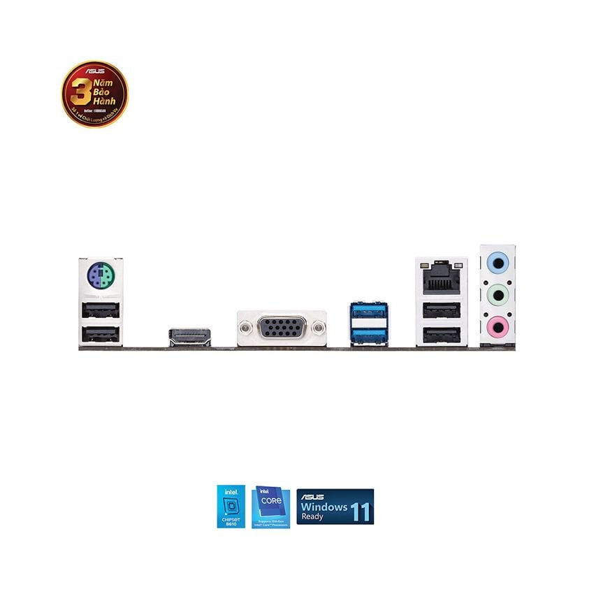 Mainboard ASUS Prime H610M-K D4 - Socket LGA1700, Hỗ Trợ CPU Intel Gen 12 13 14 DDR4 | BigBuy360 - bigbuy360.vn