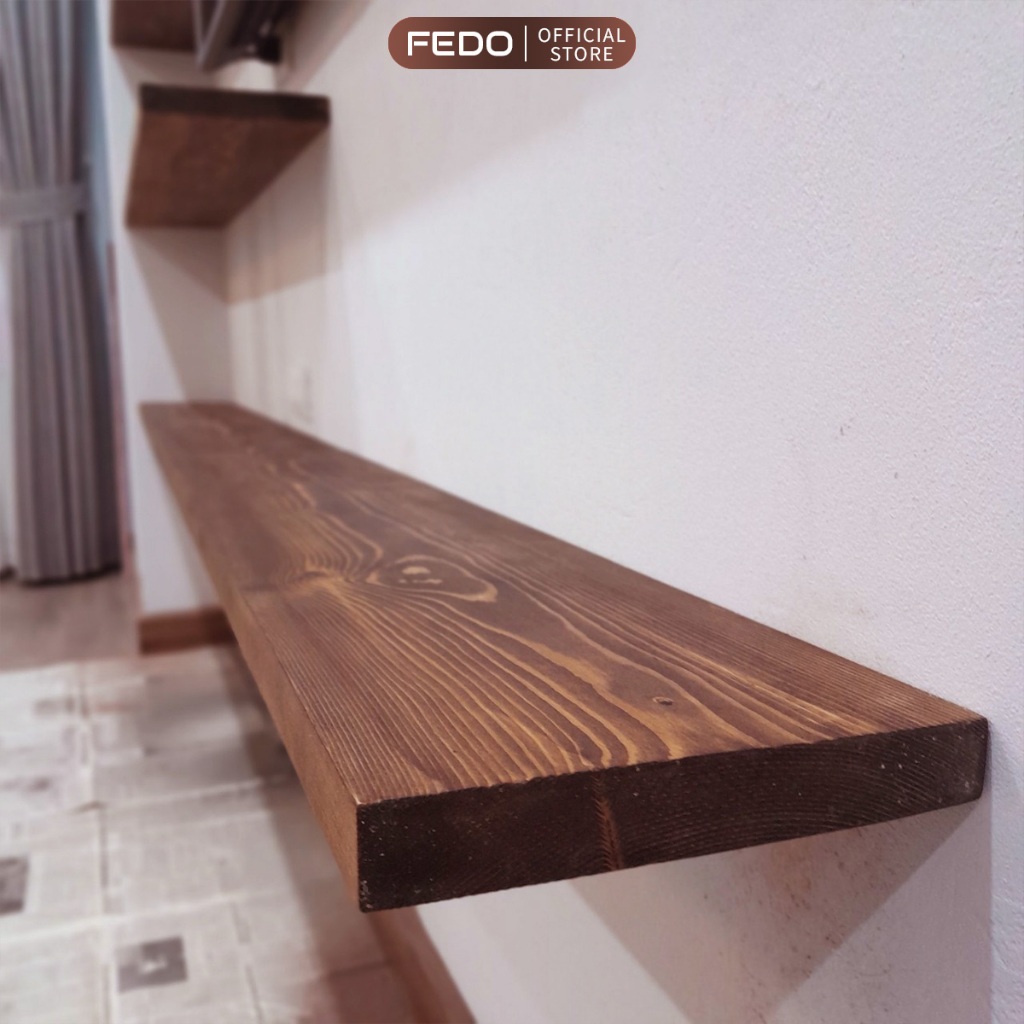Kệ gỗ gắn tường FEDO