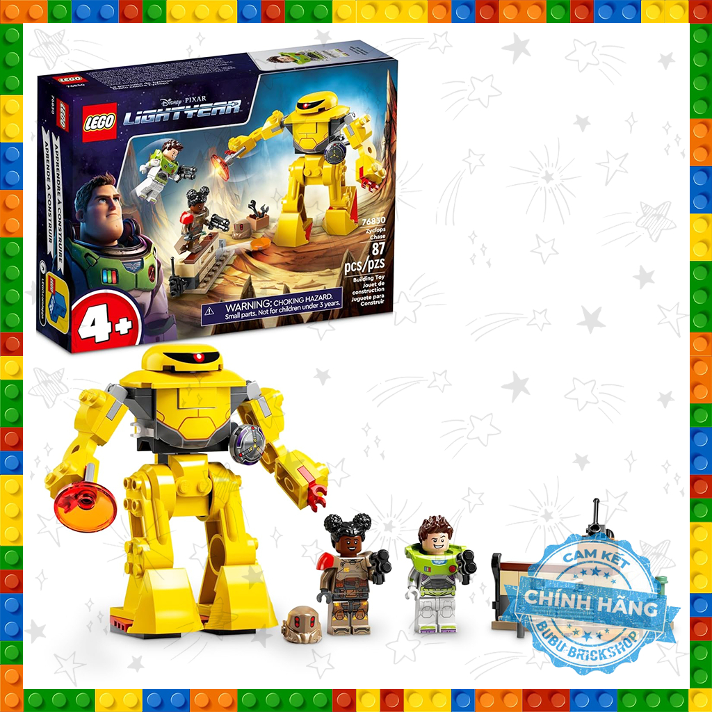 Lego Lightyear 76830 - Zyclops Chase - Bộ xếp hình Lego Disney | Shopee ...