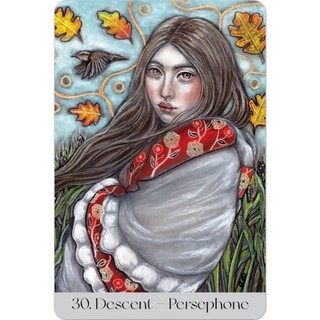 Bộ Bài Maidens of the Wheel Oracle (Mystic House Tarot Shop) - Bài Gốc Authentic 100%