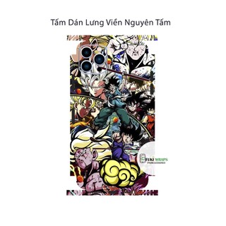 Tấm dán Skin Mặt Sau Songoku MS07 FULL VIỀN 15promax , 14promax , 13promax , 12promax , 11promax , xsmax - FukiShop