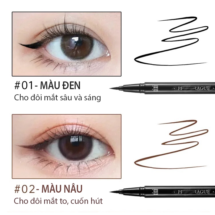 Kẻ Mắt, Bút Kẻ Mắt, Eyeliner, Kẻ Mắt Nước XIXI nét siêu mảnh, chống nước, lâu trôi - D681