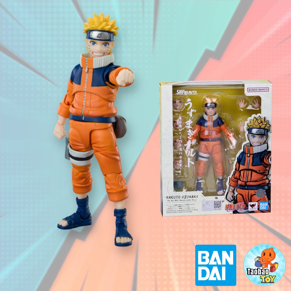 (Có sẵn- Hoả tốc) Mô hình Chính Hãng Bandai SHF: Naruto Uzumaki ...