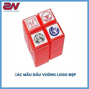 Con dấu in logo, tên shop lên mọi chất liệu. Đánh dấu thương hiệu lên sản phẩm handmade