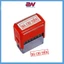 Con Dấu Đã Thu Tiền, Chưa Thu Tiền, Đã Chi Tiền (Kích Thước 1.4 x 3.8cm T214Mực Có Sẵn Màu Đỏ)