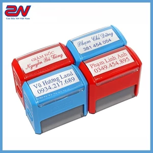 Khắc dấu tên, dấu mộc tên cá nhân hiệu Trodat Printy 4911 - Làm con dấu theo yêu cầu, chữ rõ nét, không lem mực