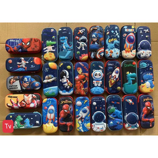 Hộp Đựng Bút Họa Tiết In Nổi 3D Vải Chống Thấm Nước Nhiều Mẫu Cute Túi Chứa Viết Khóa Kéo Dễ Thương 🌸 tuyển sỉ 🌸