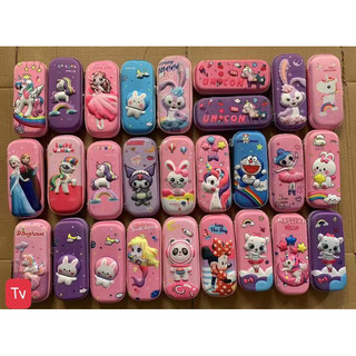 Hộp Đựng Bút Họa Tiết In Nổi 3D Vải Chống Thấm Nước Nhiều Mẫu Cute Túi Chứa Viết Khóa Kéo Dễ Thương 🌸 tuyển sỉ 🌸
