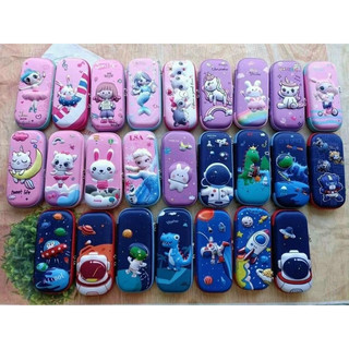 Hộp Đựng Bút Họa Tiết In Nổi 3D Vải Chống Thấm Nước Nhiều Mẫu Cute Túi Chứa Viết Khóa Kéo Dễ Thương 🌸 tuyển sỉ 🌸
