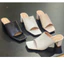 Guốc nữ 5 phân công sở tiếp viên dép 5 phân gót trụ bản ngang to may viền cao cấp Ann_G5PBNVIEN