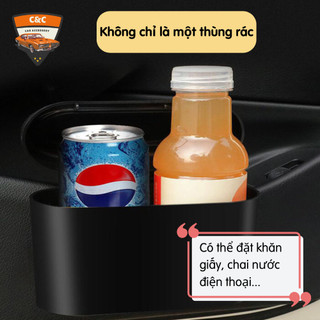 Thùng rác mini ô tô đa năng. Thùng đựng đồ đa năng mini cho ô tô (gọn gàng, sạch sẽ, tiện lợi...)