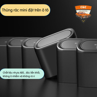 Thùng rác mini ô tô đa năng. Thùng đựng đồ đa năng mini cho ô tô (gọn gàng, sạch sẽ, tiện lợi...)