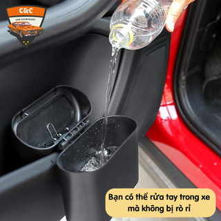 Thùng rác mini ô tô đa năng. Thùng đựng đồ đa năng mini cho ô tô (gọn gàng, sạch sẽ, tiện lợi...)