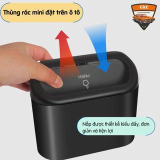 Thùng rác mini ô tô đa năng. Thùng đựng đồ đa năng mini cho ô tô (gọn gàng, sạch sẽ, tiện lợi...)