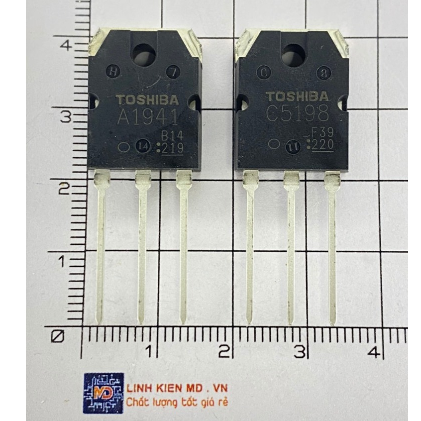 TOSHIBA TRANSISTOR PAIR 2SA1941 & 2SC5198 USED IN VARIOUS APPLICATIONS - Foto 5
