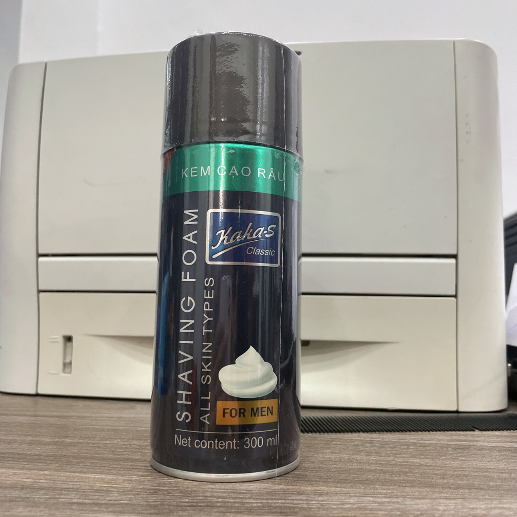 Bọt Cạo Râu Giúp Mềm Da, Kem Cạo Râu 300ml Từ Nhà Dorco Kaka-s Shaving ...