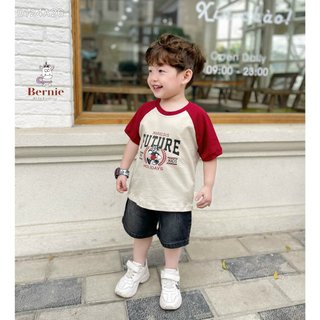 Áo phông cộc tay cá tính cho bé trai 1-6 tuổi (9-23kg) N0109