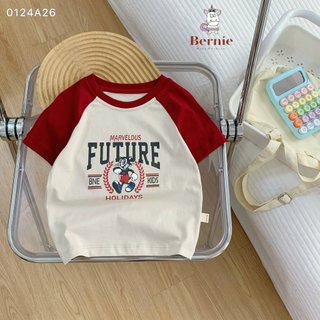 Áo phông cộc tay cá tính cho bé trai 1-6 tuổi (9-23kg) N0109