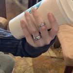 Nhẫn cặp đôi LAMY Coco Crush Ring Silver Ring 8219 — ảnh 4