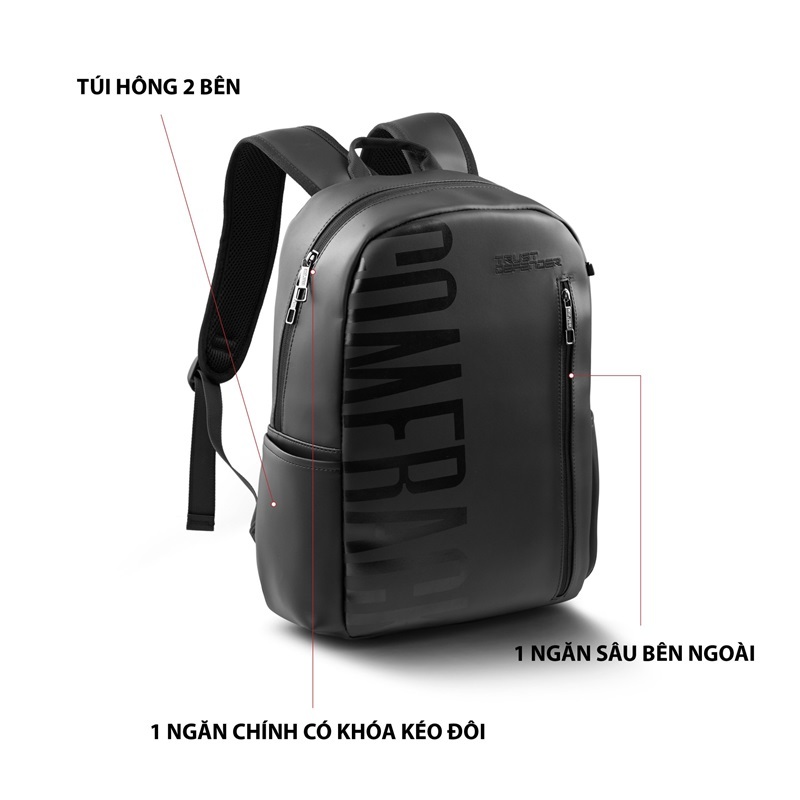 Ảnh Balo teen Mr Vui phù hợp học sinh sinh viên BLTEEN 978 (42 x 30 x 13 cm) 4