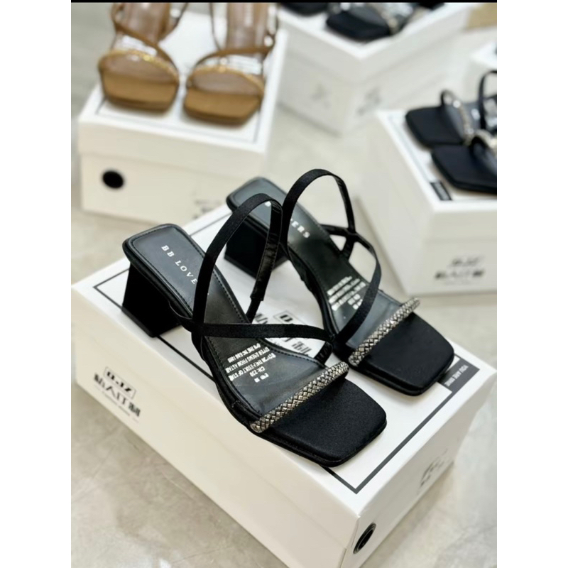 Dép quai hậu nữ dây đá, Sandal 5cm êm ái, tiện lợi mã H30