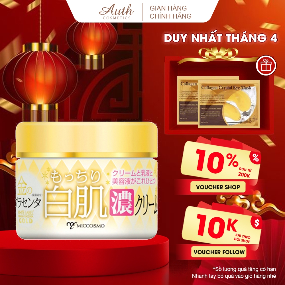 White Label Placenta Rich Gold Cream, 60 G – Reichhaltige Anti-Aging-Creme Mit Gold-Plazenta