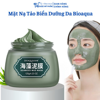 Mặt Nạ Tảo Biển Xanh Nhật Bản Dưỡng Ẩm Trắng Da Mịn Màng Se Khít Lỗ Chân Lông Mờ Thâm Nám Da 120g