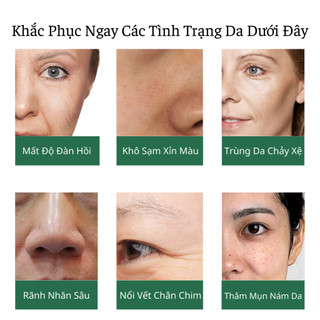 Mặt Nạ Tảo Biển Xanh Nhật Bản Dưỡng Ẩm Trắng Da Mịn Màng Se Khít Lỗ Chân Lông Mờ Thâm Nám Da 120g