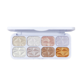 NYXKISS Hộp Phấn Nhũ Kim Tuyến Đánh Mắt Bắt Sáng 8 Màu Đa Chức Năng Tạo Hiệu Ứng Mắt Lung Linh