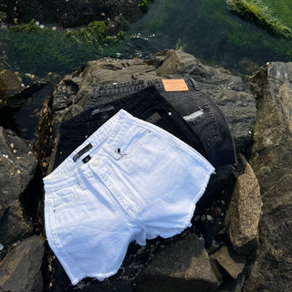 MIDDUA - SJ017 Short jean rách túi sau 5 màu