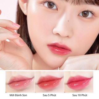 Son Dưỡng Ẩm Lên Màu Siêu Xinh Hết Khô Môi Loại Bỏ Thâm Viền Môi Lâu Dài Rosetimes