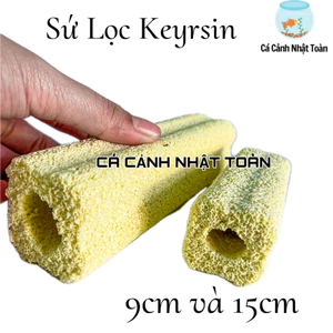 SỨ LỌC THANH HOA MAI VẬT LIỆU LỌC HỒ CÁ KEYRSIN 9CM