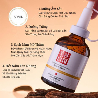 Serum Dưỡng Ẩm Trắng Da Xóa Sạch Thâm Nám Tàn Nhang Ngăn Ngừa Mụn Quay Trở Lại 50ml