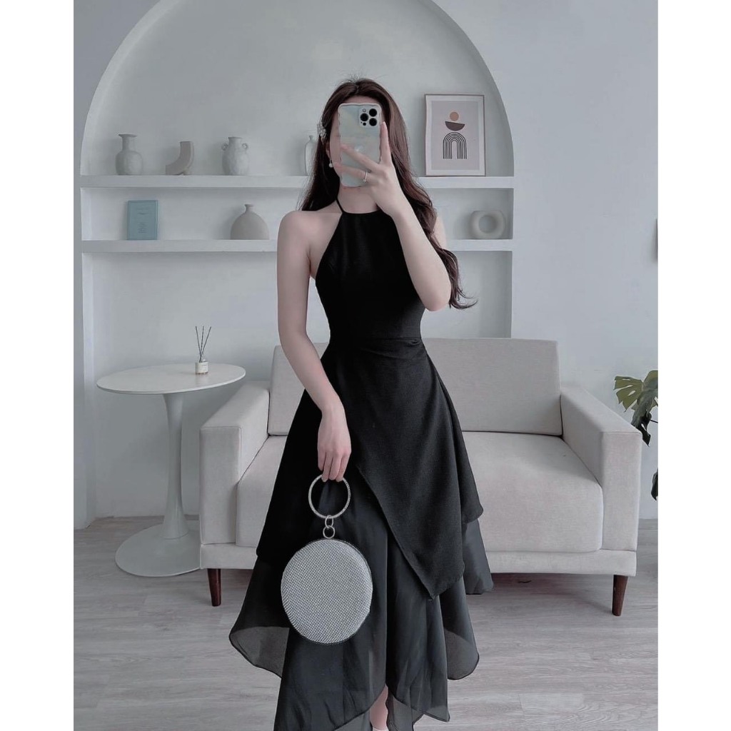 LASY | Đầm Xòe Cổ Yếm - P0716