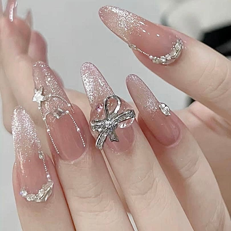 Nail box ,nail cô dâu, nail thiết kế , mẫu thạch mắt mèo cao cấp, nail hàn nhật trung bộ
