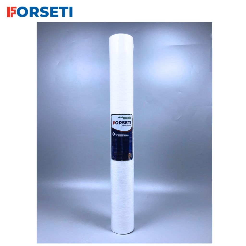 Bộ 3 lõi lọc thô số 1 20inch Forseti dùng cho cốc lọc 20inch Gầy
