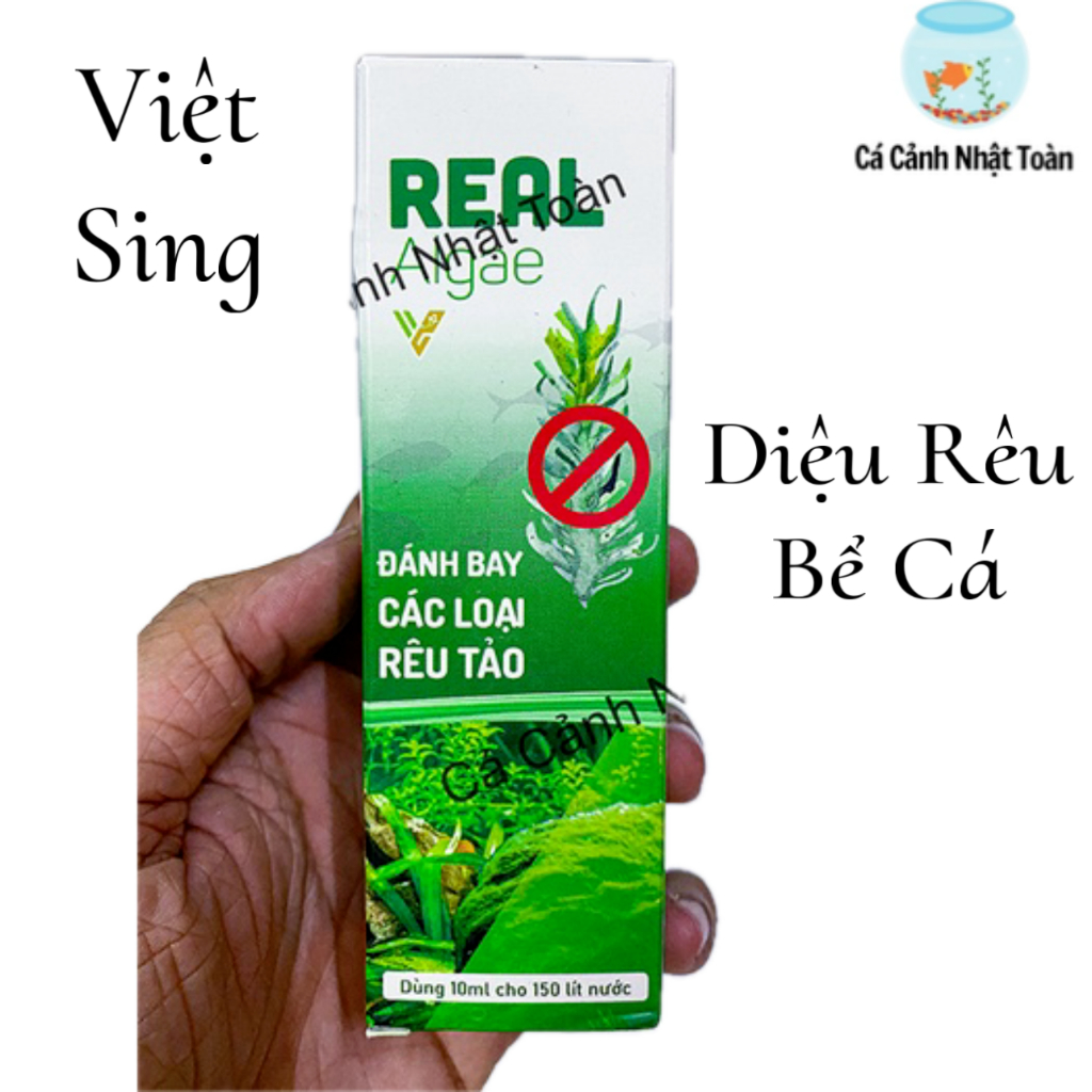 ĐÁNH BAY TẢO HẠI CHO BỂ CÁ CẢNH REAL ALGAE VIETSING 100ML