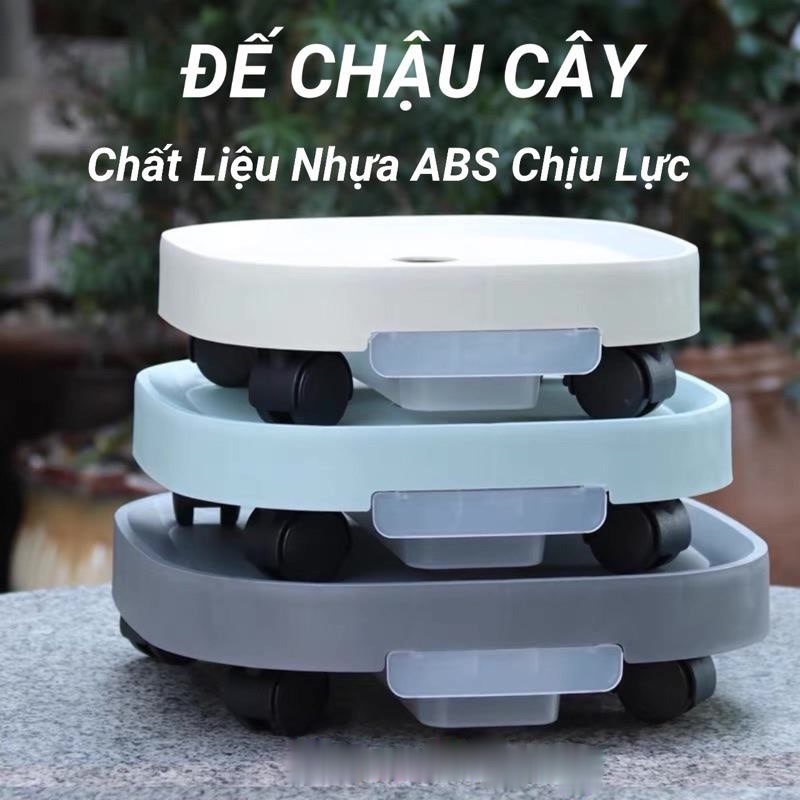 Đế Lót Chậu Hoa, Cây Cảnh Có Bánh Xe Di Chuyển Đa Năng