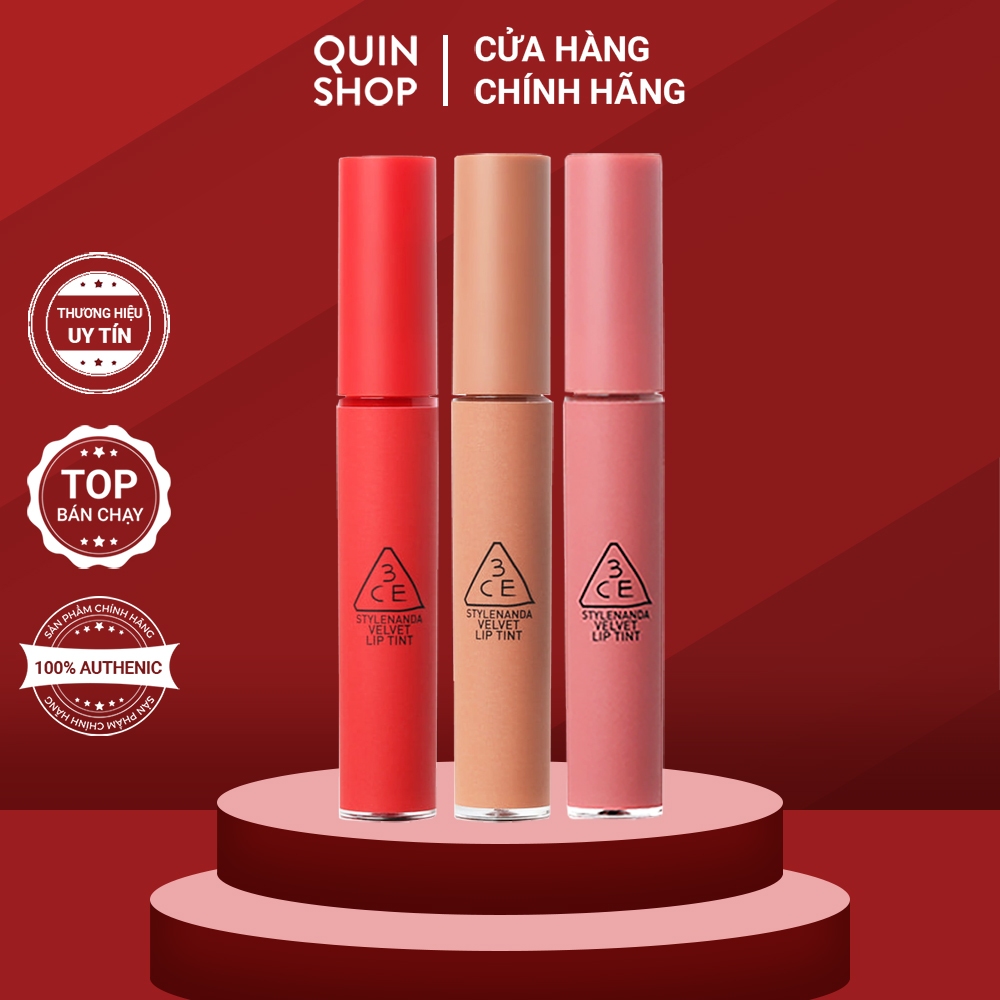 Son Kem 3ce Velvet Lip Tint Shopee Việt Nam