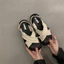 giày Sandal nữ hàn quốc dây TUA DUA Bản chéo đế siêu êm