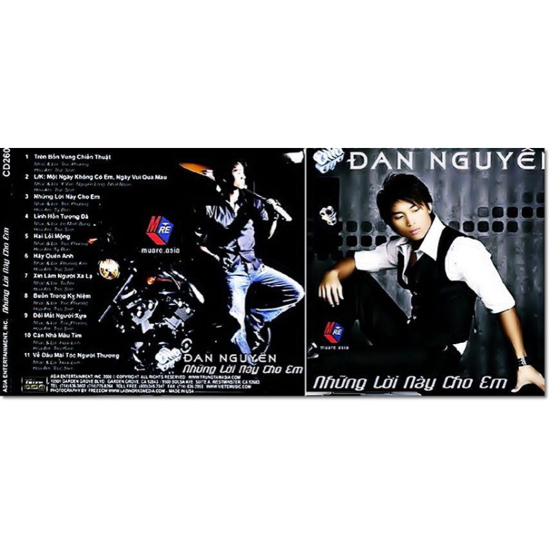 Băng Cassette Đan Nguyên - Những Lời Này Cho Em
